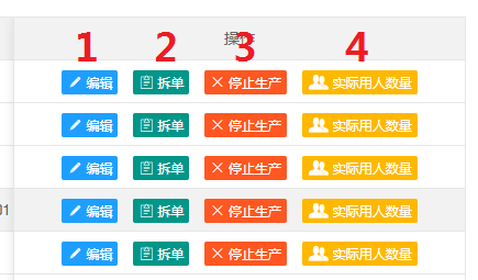 生产中的工单操作